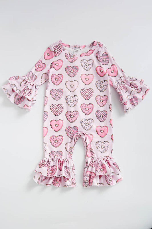 “Donut Hearts” Romper