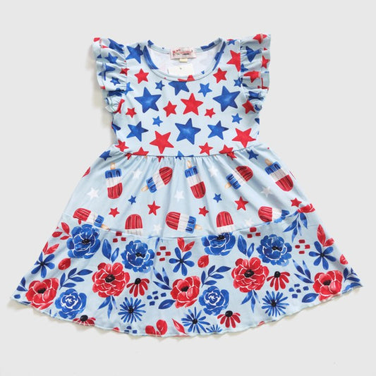 “Patriotic Blooms” Dress