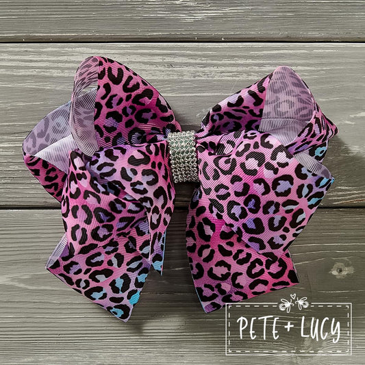 “Lizzy’s Leopard” Deluxe Bow