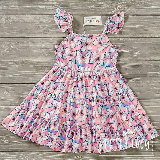 “Flutter Away” Dress